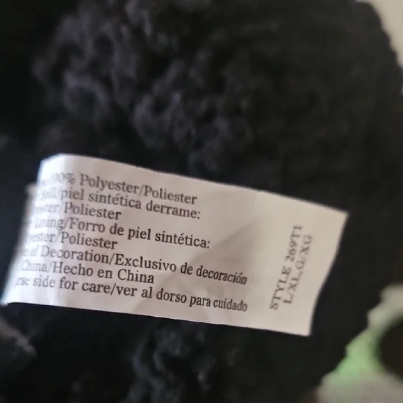 Isotoner Brown Winter Gloves with Black Trim Size L/XL - Picture 7 of 8